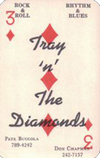 Trey 'N' the Diamonds band card